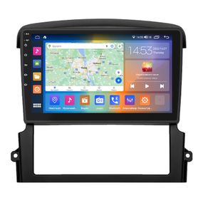 Штатна магнітола Lesko для Kia Sorento I Рестайлинг 2006-2011 екран 9" 4/64Gb CarPlay 4G Wi-Fi GPS Prime