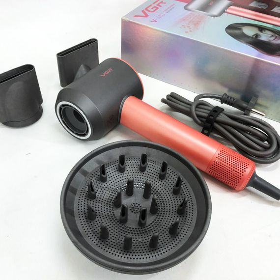 Фен звичайний для укладання волосся, Фен з іонізацією для укладання волосся з іонізацією PJ-12 | Зображення 4