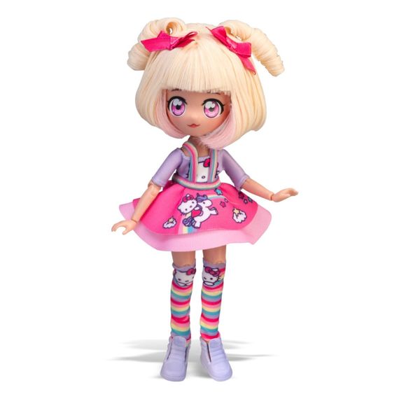 Дитяча лялька "Цукерка Єдиноріг" 4SF Manga Dolls HKTF0400 серії "Hello Kitty" | Зображення 4