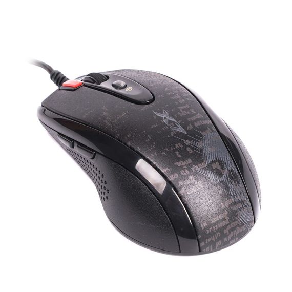 Миша  ігрова A4Tech F5, V-Track, USB, чорна | Зображення 3