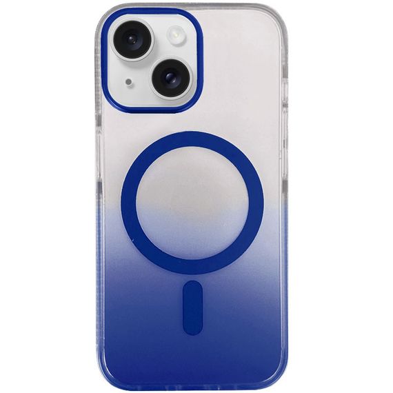 Чохол TPU+PC Phantom with Magnetic Fit для Apple iPhone 15 (6.1") Blue