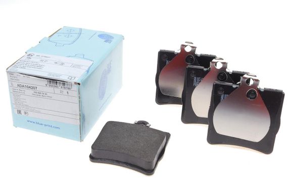 Колодки гальмівні задні Mercedes Benz W202 203 208 210 93-11 Crysler Crossfire 3.2 03-08 ADA104207