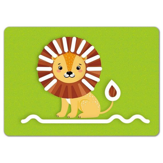 Дитячі розвивальні картки "Пиши-стирай Веселі тваринки" 1781004 | Зображення 1