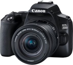 Цифрова дзеркальна фотокамера Canon EOS 250D Kit 18-55 IS STM Black