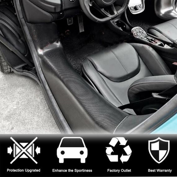 Накладки на Пороги (Карбон) для McLaren 540C/570S 2015-2020 гг | Зображення 2