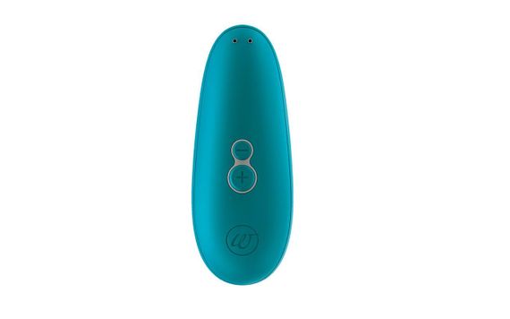Компактний вакуумний кліторальний стимулятор Womanizer Starlet 3 Turquoise водонепроникний для початківців | Зображення 3