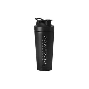 Шейкер Powerful Progress Shaker Steel 750 ml Black