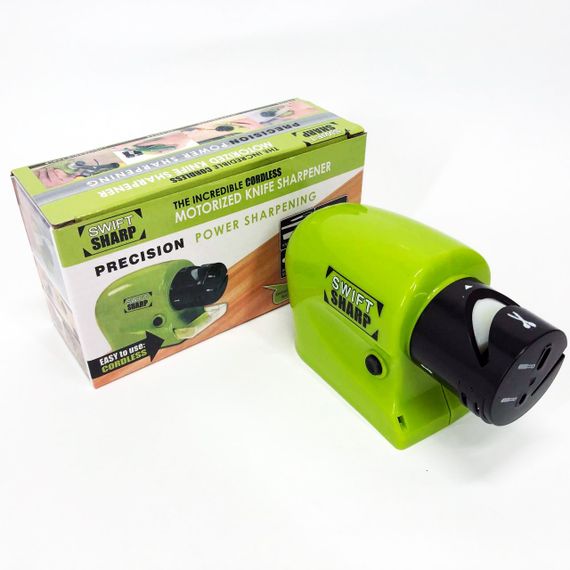 Точилка для ножів від мережі електрична Swift Sharp DY-521, Хороша електронна точила для ножів KF-91 | Зображення 3