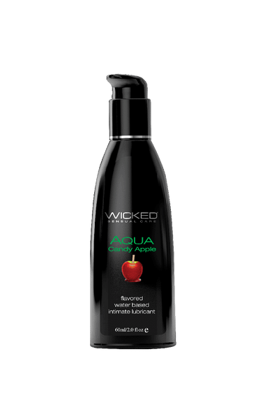 Їстівний лубрикант зі смаком яблука WICKED AQUA 60ML