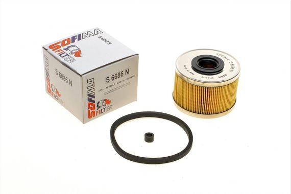 Фільтр паливний Renault Kangoo 1.9DTI 97- S 6686 N