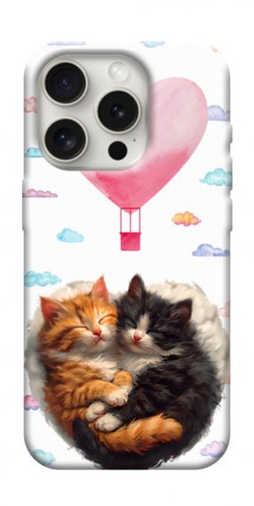 Чохол з картинкою Animals love 3 для Apple iPhone 16 Pro (6.3")