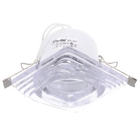 Світильник точковий декоративний HDL-G24 Transparent MR16