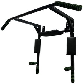 Турник-брусья настенный "Iron" NE-TR-3B 3 в 1 с мягкими ручками черный