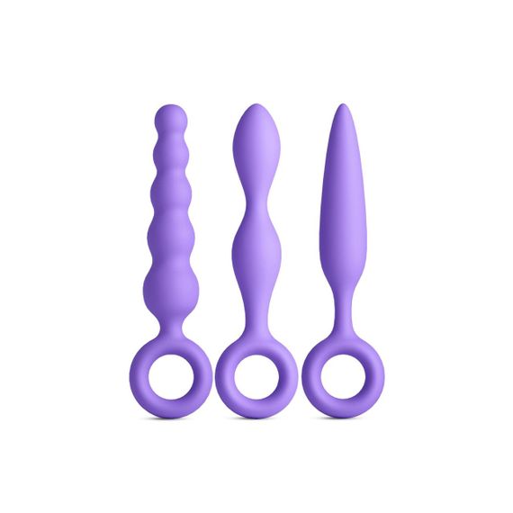 Набор анальных игрушек NS Novelties INYA - Trio Kit - Purple Sex Aura