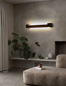 Бра LED 27570 Чорний 4х5х49 см.