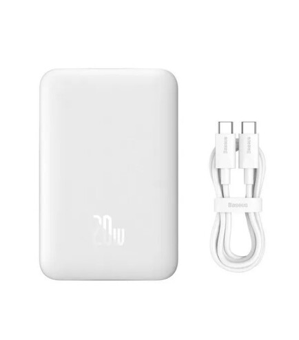 Повербанк MagSafe Baseus Power Bank 10000 mAh 20 W White