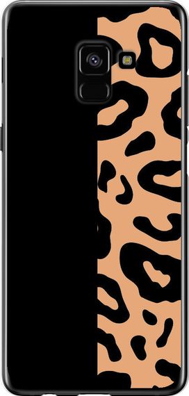 Чехол на Samsung Galaxy A8 Plus 2018 A730F Пятна леопарда "4269u-1345-17620"