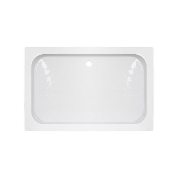 Душовий піддон KAPIELKA ST120x80х14 низький, прямокутний, діаметр зливу 52 мм Lidz | Зображення 2