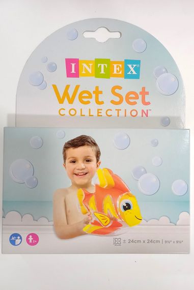 Надувная игрушка 58590 NP Intex, в коробке (6175100598869) Рыбка Оранжевый | Зображення 1