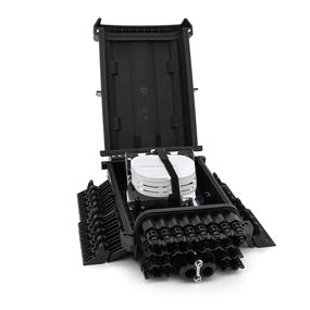Муфта оптична Merlion ML-OP-F205, герметична, 2 введення, до 4-х касет