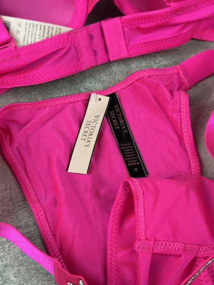Комплект Victoria's Secret Starstruck Shine Strap Push-Up Bra неоновий kk8072 | Зображення 5