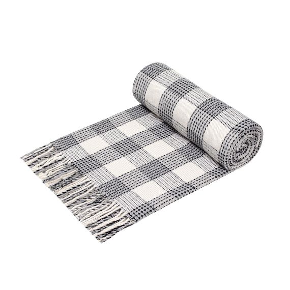 Плед LANAVITTA 65526 Україна 200x220  Поліестер, Бавовна Синій