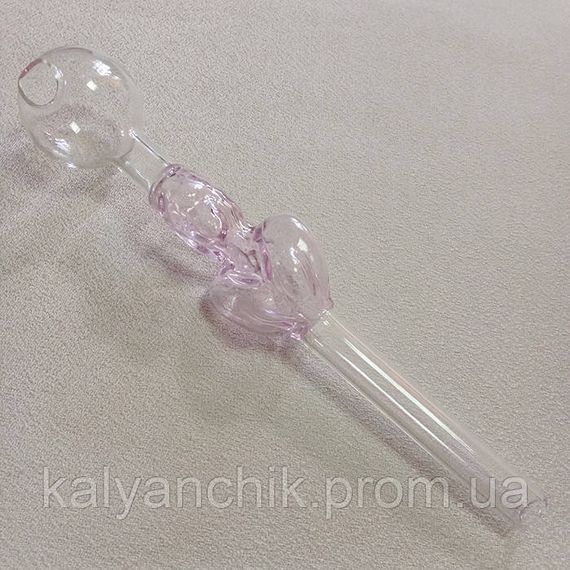 Скляна трубка Lady Oil Rose