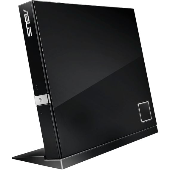 Привод оптический портативный ASUS SBW-06D2X-U Blu-ray Combo burner M-DISC USB2.0 черный Retail Box Slim 90-DT20305-UA199KZ | Зображення 2