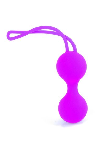 Набір вагінальних кульок - Silicone Kegal Balls Set Purple | Зображення 5