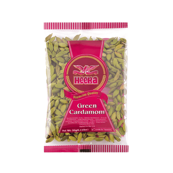 Зелений кардамон  Cardamoms Green 50г Heera 5031416220725