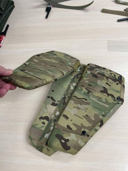 Протиуламковий захист паху 32х35 2 класу LASER CUT multicam | Зображення 2