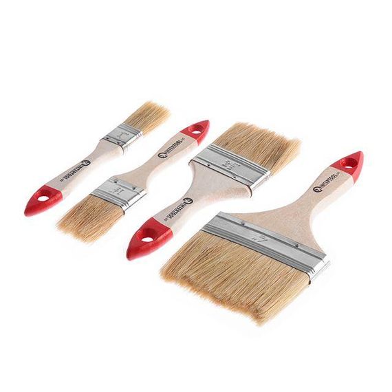 Набір пензлів флейцевих INTERTOOL KT-10041