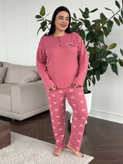 М’яка, затишна та ідеальна піжама PLUS SIZE | Зображення 2