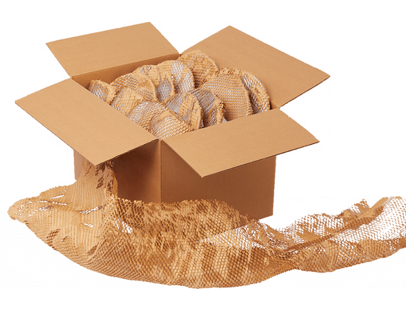 Крафт-бумага PaperPack Honeycomb, рулон - 28 см х 50 м | Зображення 8
