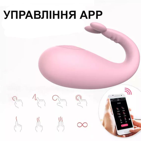 Smart-вибростимулятор LIBO с управлением по APP и Bluetooth | Зображення 1