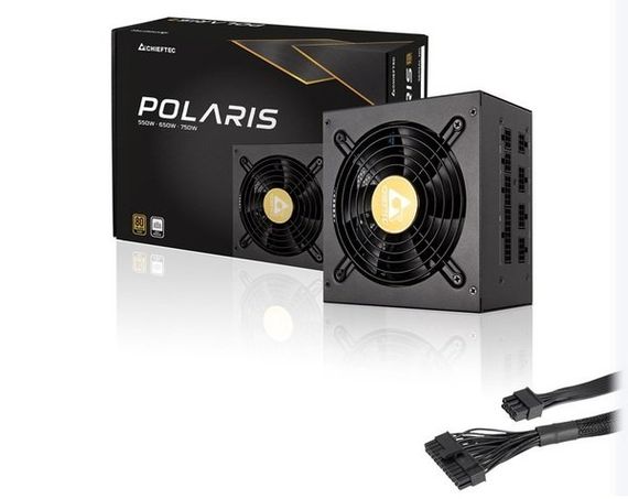 Блок живлення CHIEFTEC Polaris (750W) PPS-750FC | Зображення 3
