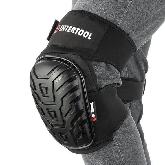 Наколінники захисні, протиковзкі накладки з ПВХ INTERTOOL SP-0054 | Зображення 2