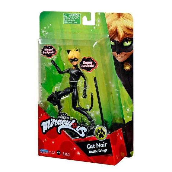 Лялька-хлопчик "Леді Баг та Супер-Кіт" Супер-Кіт Miraculous 50403, 13 см з аксесуарами | Зображення 1