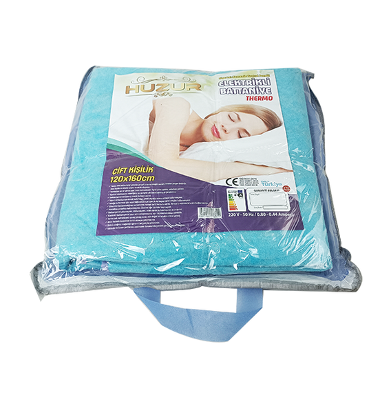 Електропростирадло 120*160см Блакитний