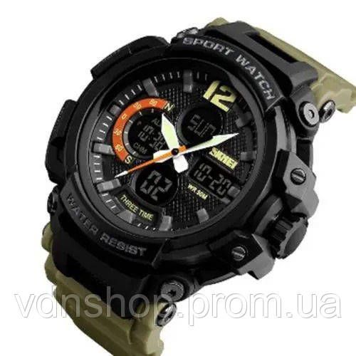 Часы для туризма SKMEI, Часы спортивные многофункциональные для военных и отдыха IY-11 | Зображення 2