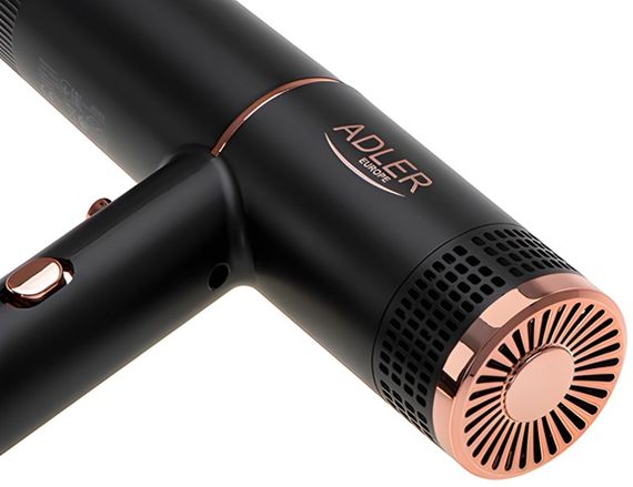 Фен для сушіння волосся Adler AD 2278 1400 Вт чорний | Зображення 7
