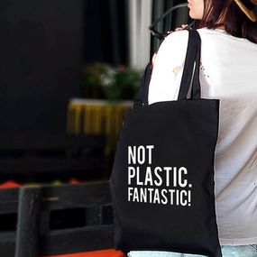 Эко сумка Market  Not plastik, fantastik! (KOTM_19I022)