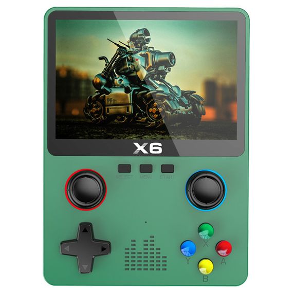 Игрова портативна консоль PSP 6X з монітором 3,5 дюйма 1000 ігор XPRO Чорний (43813-X6_1144) | Зображення 2