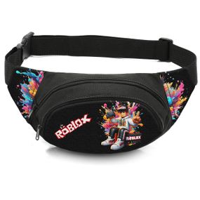 Сумка-бананка дитяча з принтом Roblox поясна сумка для хлопчика (4442)