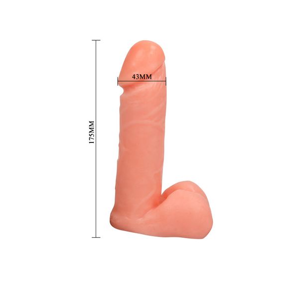 Страпон - Ultra Passionate Harness, 17.5 см Sex Aura | Зображення 2