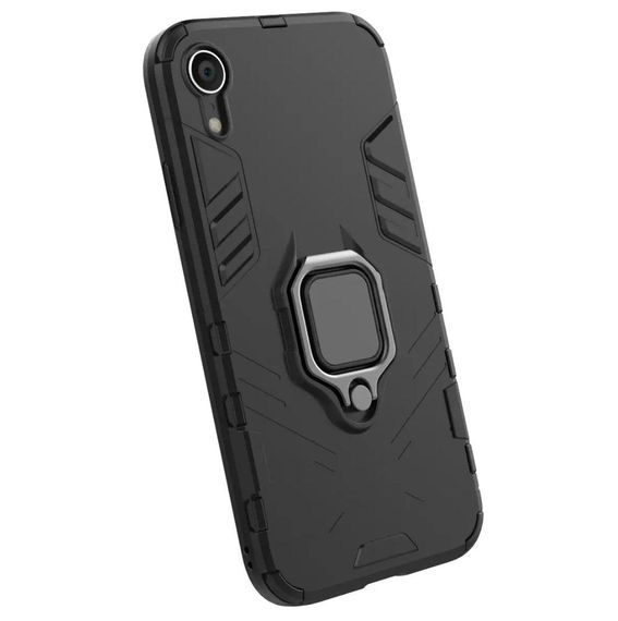 Чехол бампер Primolux Ring Armor для Apple iPhone Xr - Black | Зображення 2