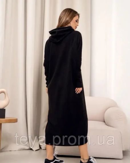 Плаття для жінок колір чорний розмір XL FI_009385 | Зображення 2
