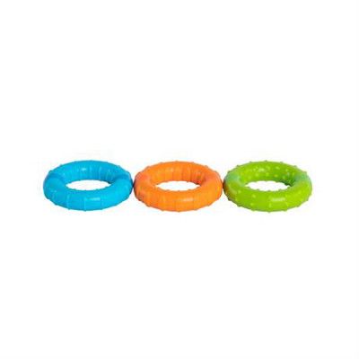 Развивающая игрушка Fat Brain Toys тактильная Магнитные кольца SillyRings 3 шт (F269ML) | Зображення 1