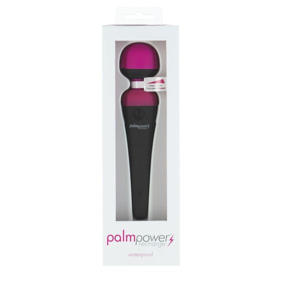 Вібромасажер PalmPower Recharge Pink, перезаряджуваний, гнучка головка, тревел-замок Sex Aura | Зображення 6