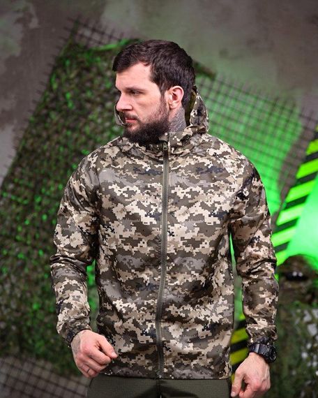 Вітровка дощовик піксель кишеня ТН6562 | Зображення 1